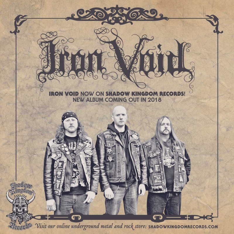 IRON VOID sign with SHADOW KINGDOM, new album set for next year