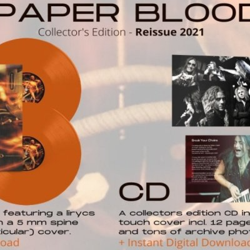 ROYAL HUNT ANNOUNCE THE RE-ISSUE OF PAPER BLOOD - Featured At BATHORY ́zine!