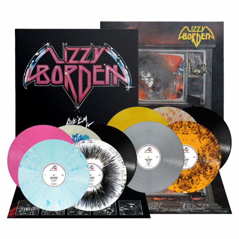 Lizzy Borden: 'Give 'Em the Axe', 'Visual Lies' vinyl re-issues now available via Metal Blade Records