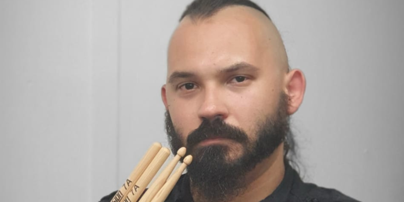 Consecration drummer, Jorge 'Chaos' Figueiredo signs to the Collision Drumsticks roster!