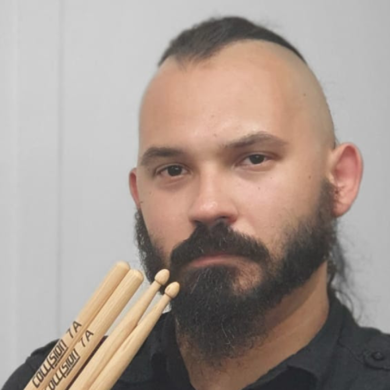 Consecration drummer, Jorge 'Chaos' Figueiredo signs to the Collision Drumsticks roster!