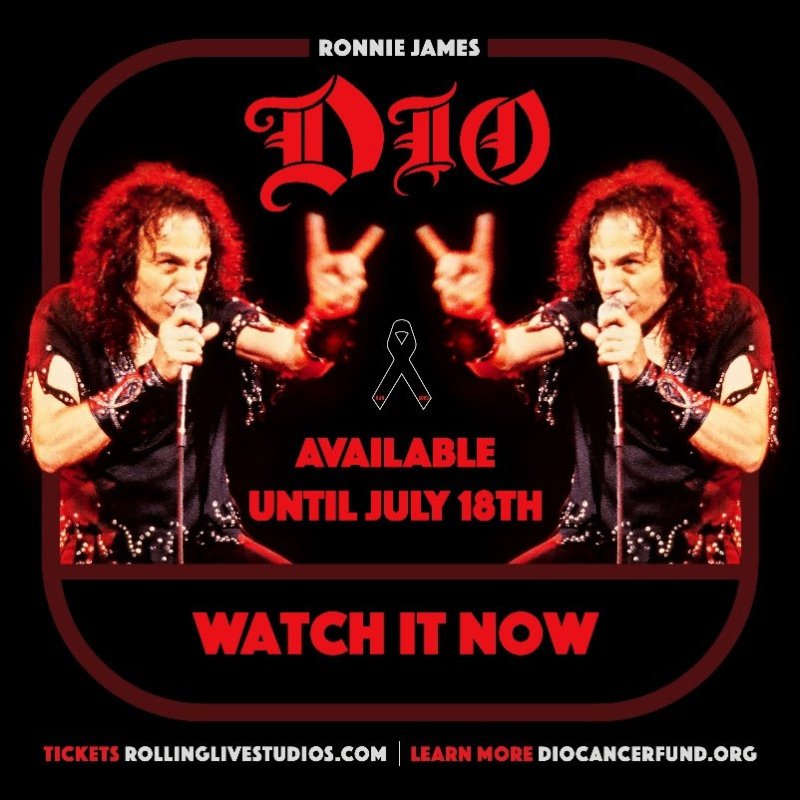 Encore Broadcast for Star-Studded ‘Stand Up and Shout for Ronnie James Dio’s Birthday’ Global Virtual Concert/Fundraiser