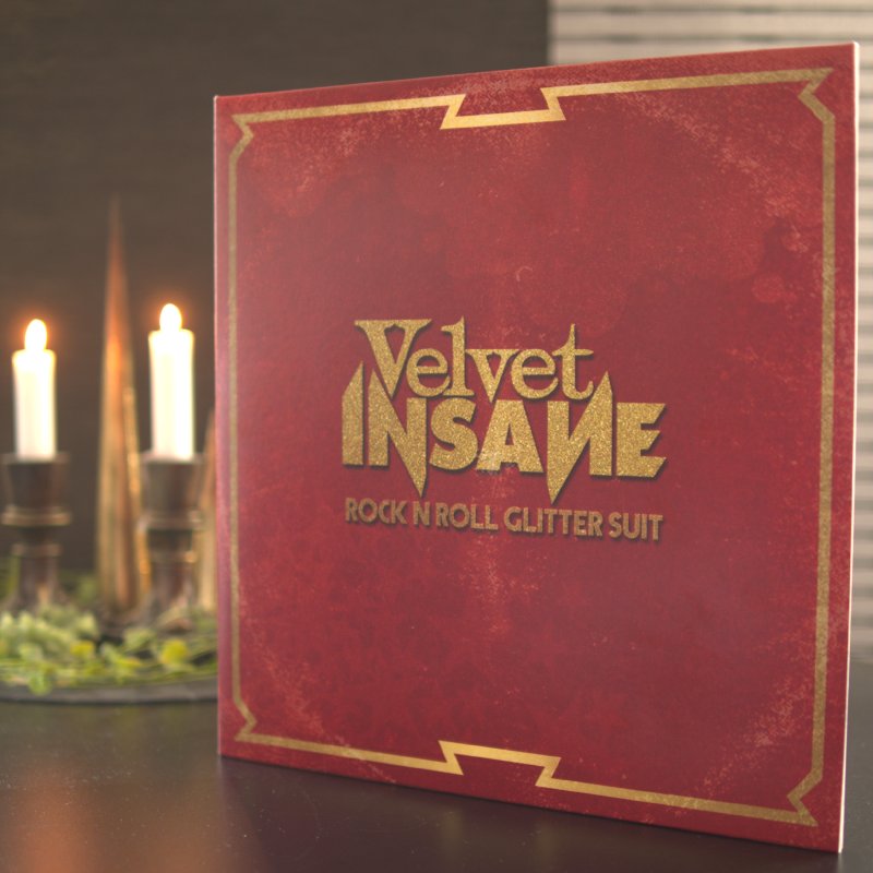 Velvet Insane – Rock ‘n’ Roll Glitter Suit – Out Now!