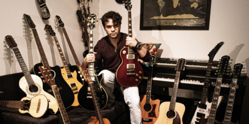 Rockshots Records: Brazilian Multi-Instrumentalist Lucas Barbosa's TERRA's Music Video "Let It Burn"