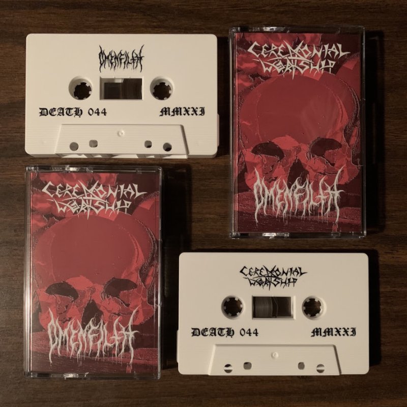 CEREMONIAL WORSHIP and OMENFILTH split album for ETERNAL DEATH now streaming on GrizzlyButts.com