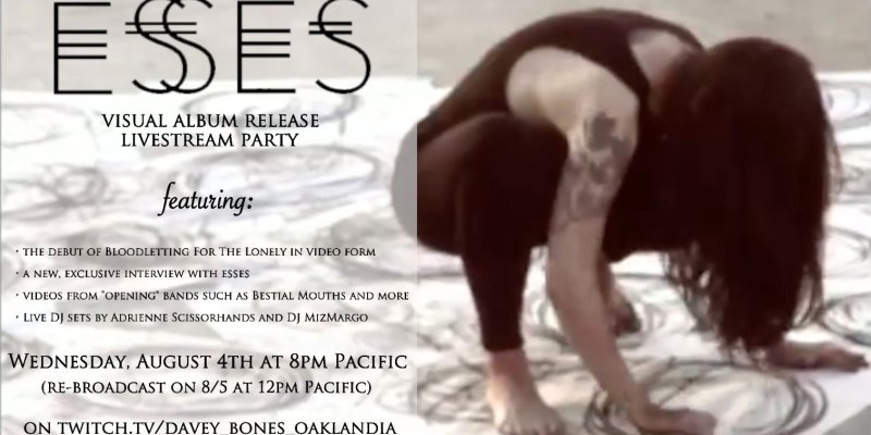 ESSES: Oakland post-punk/deathrock crew’s Visual Album Release Livestream takes place this Wednesday; ‘Bloodletting for the Lonely’ to be out Friday