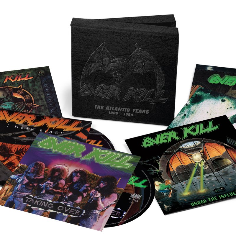 OVERKILL ‘THE ATLANTIC YEARS 1986 -1994’ VINYL AND CD BOX SETS TO BE RELEASED ON OCTOBER 29TH 2021
