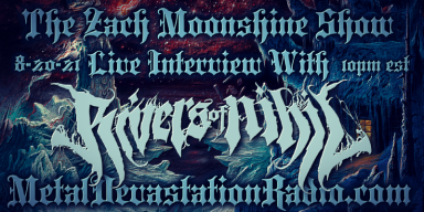 Rivers Of Nihil - Interview & The Zach Moonshine Show Featured At Metal Shock Finland!