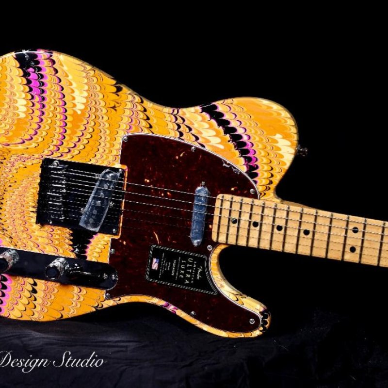 Custom Fender Telecaster from Bonvillain Design Studio to be Offered at this Year’s Hearts & Horses Therapeutic Riding Center’s Silent Auction