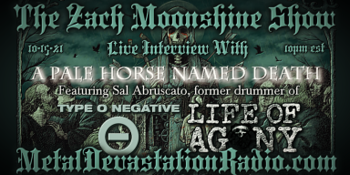 A Pale Horse Named Death - Featured Interview - The Zach Moonshine Show - Featured At Mtview Zine!