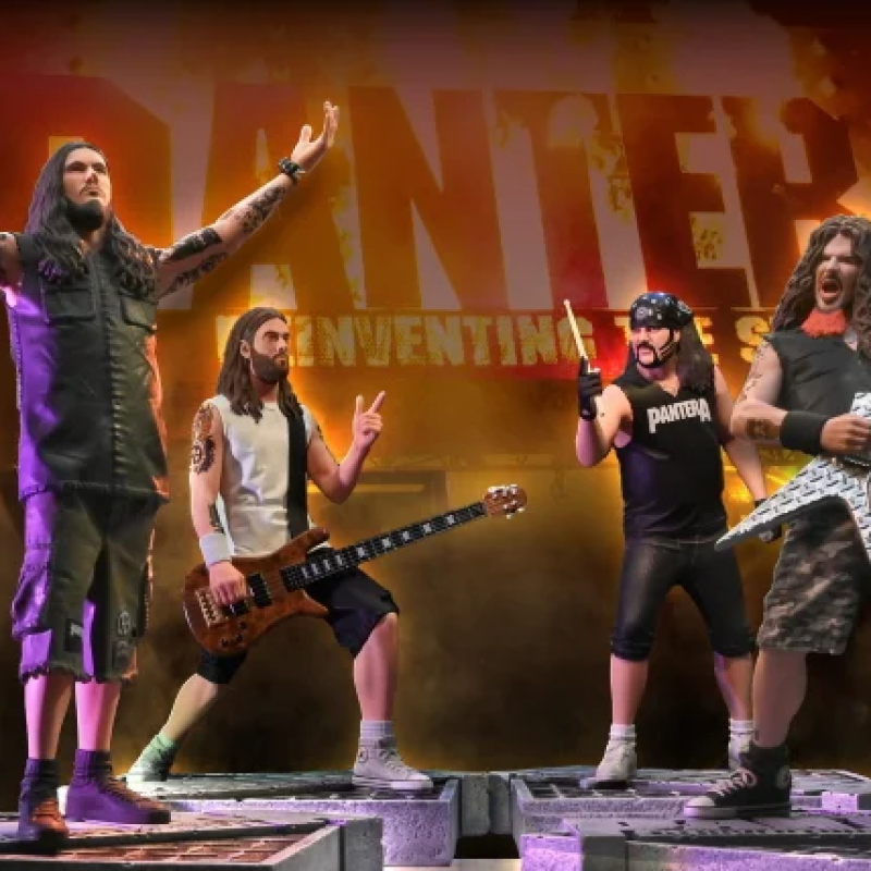 PANTERA Collectible 'Reinventing The Steel' Statues Coming