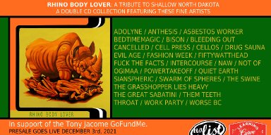 No List Records To Release RHINO BODY LOVER: A Tribute to Shallow North Dakota