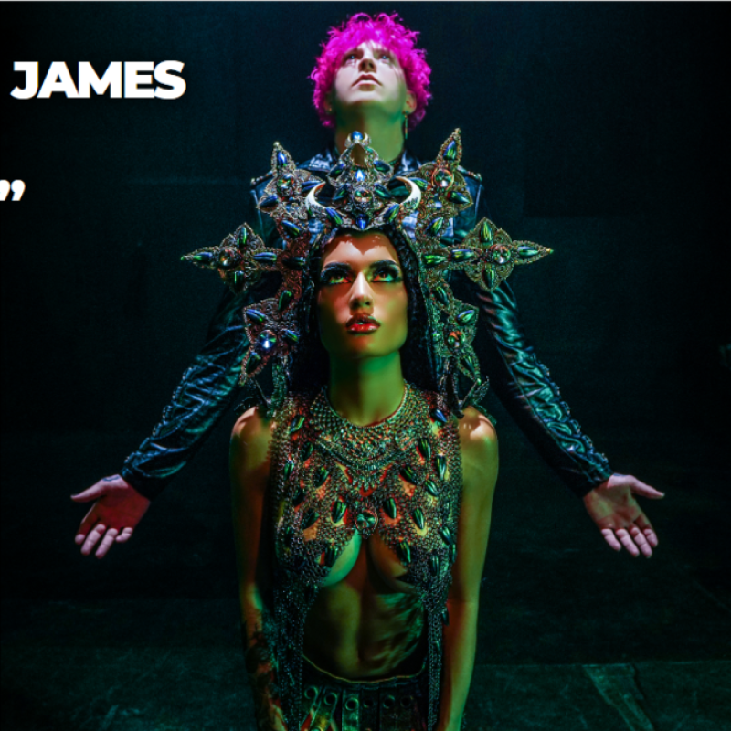 Photographer Rockstar Nathan James Releases a Sexy & Fierce New Rock Single "Akasha" feat. Justin Bieber's Drummer "Stixx Taylor" TODAY!