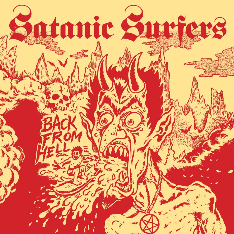 Their first studio record in a lucky 13 years, Back From Hell is quintessential SATANIC SURFERS!