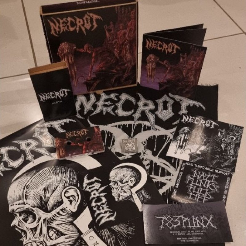 NECROT: Bay Area death metal/punk trio to release new special tape edition of acclaimed sophomore full-length "Mortal"