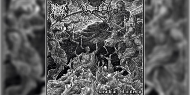 VULTURE LORD / BLACK ALTAR split - 'Deathiah Manifesto' - Featured At Arrepio Producoes!