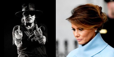 Axl Rose Calls Melania Trump An “Alleged Former Hooker” And says She Should Be Deported!