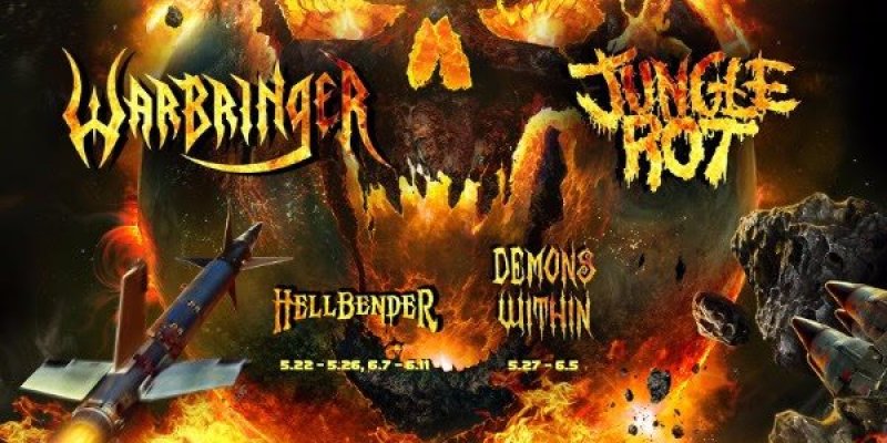 Devastating Tour Alert: Destruction, Jungle Rot, and Warbringer