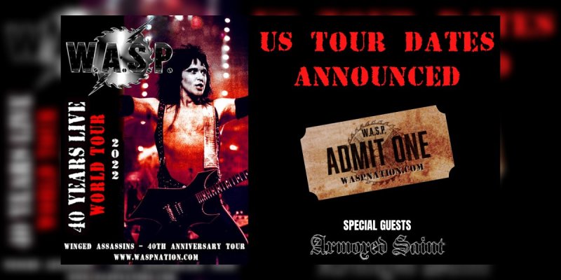 W.A.S.P. Announce 40th Anniversary World Tour U.S. Dates