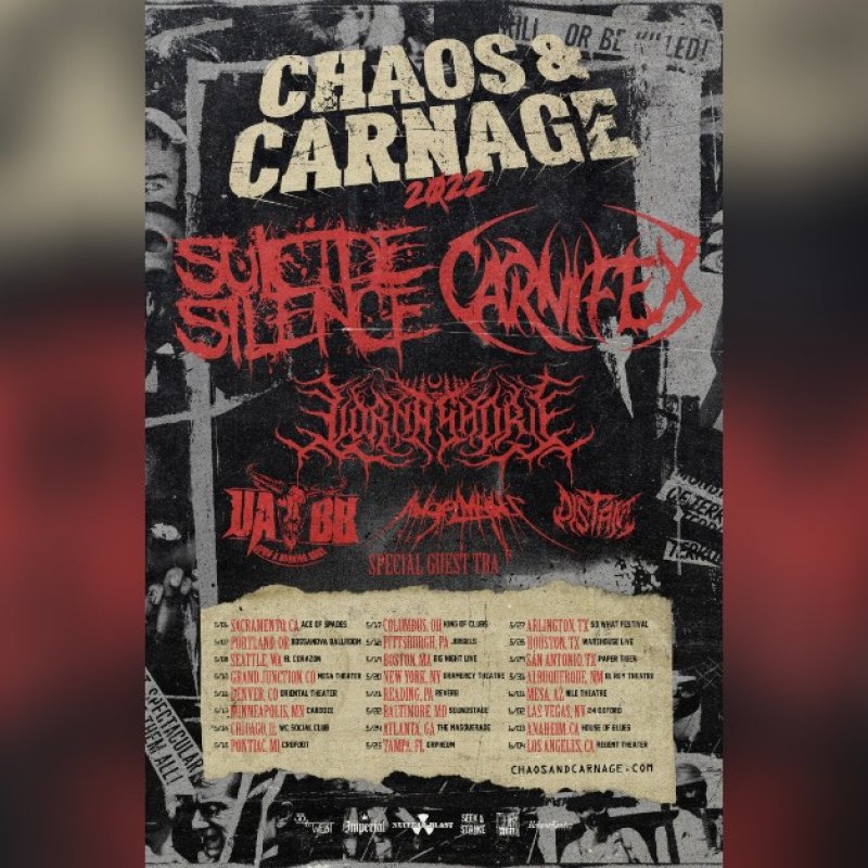 Lorna Shore Joins Chaos & Carnage 2022 Tour