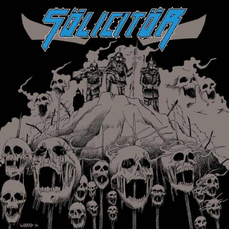 Seattle Speed Metallers S&Ouml;LICIT&Ouml;R Release 'All Debts on Death' 7-inch