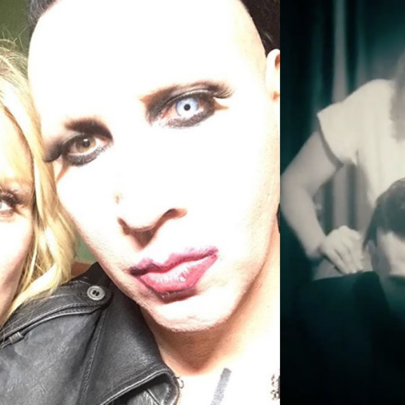 Marilyn Manson Drops New Video Tattooed In Reverse featuring Courtney Love