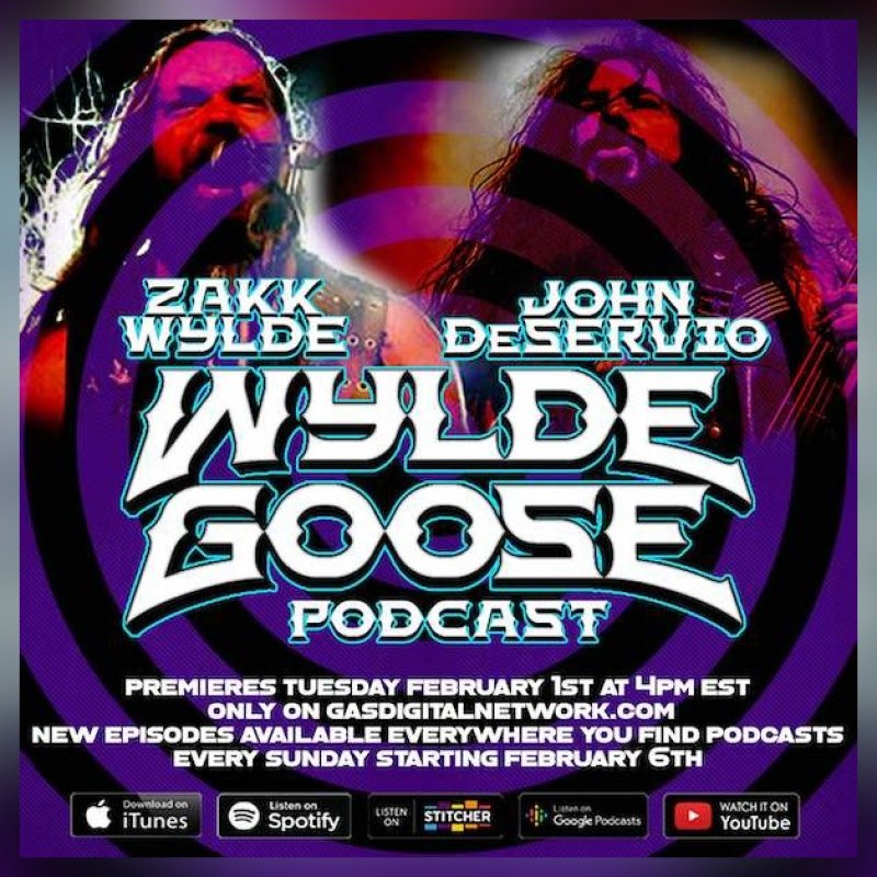 Zakk Wylde has a podcast, and Black Label Society collection streaming on Spotify