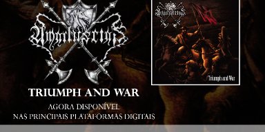 Amaduscias: "Triumph And War" is now available on major streaming platforms, check it out!