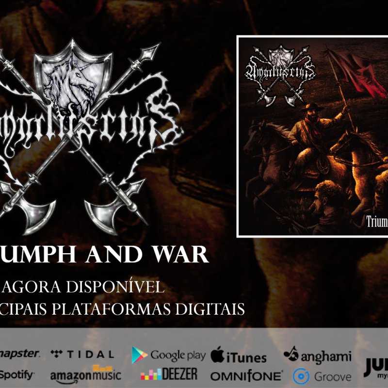 Amaduscias: "Triumph And War" is now available on major streaming platforms, check it out!