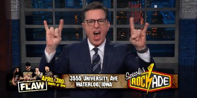 Stephen Colbert Name Drops Flaw on The Late Show, Increases ‘Flaw Band’ Google Searches 8 Trillion Percent!