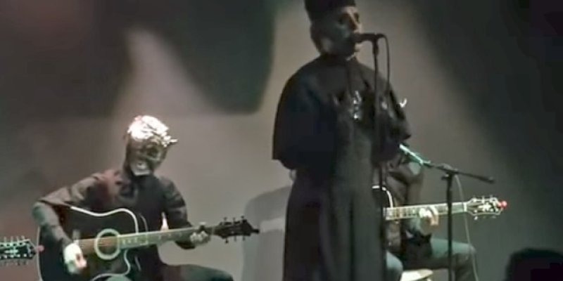 GHOST Performs Acoustic Set With 'New' Frontman CARDINAL COPIA (Video)!