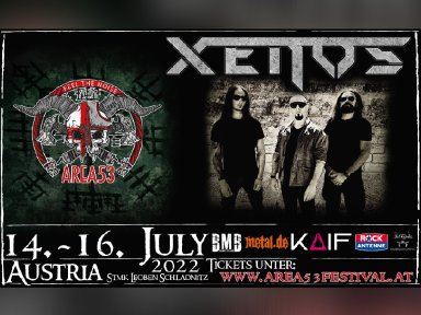 XENOS - Confirmed to the Next Edition of Area 53 Metal Fest