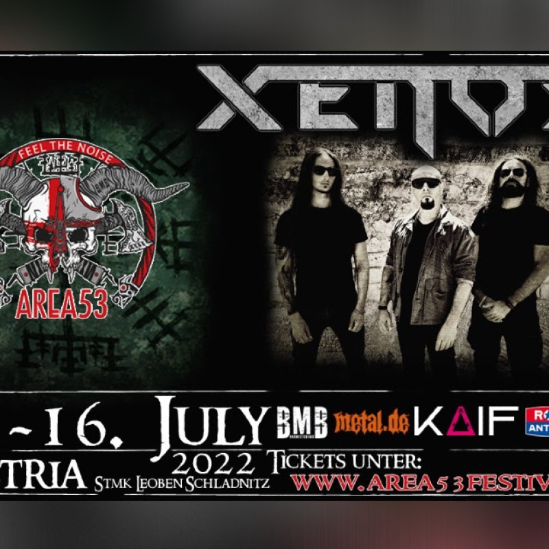 XENOS - Confirmed to the Next Edition of Area 53 Metal Fest