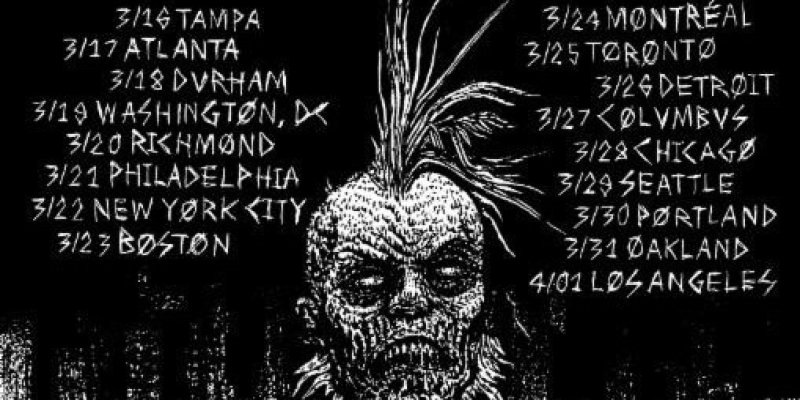 GATECREEPER Kicks Off North American Tour Supporting Nails And Toxic Holocaust