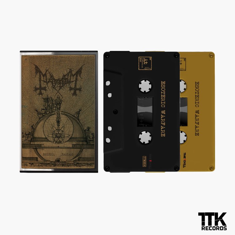 MAYHEM: Time To Kill Records to release new tape edition of "Esoteric Warfare"