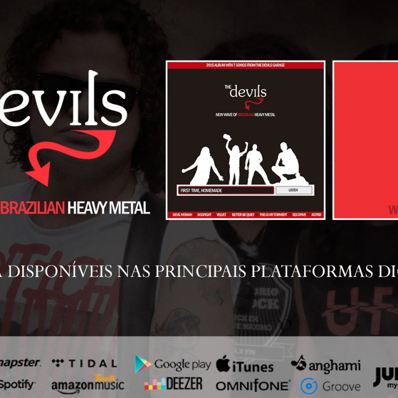 The Devils: "First Time, Homemade" and "We Are The Devils" can now be found on the top digital platforms!