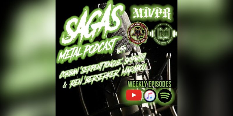 REN MARABOU: Episode 9 of Metal Podcast 'SAGAS' Unleashed, Talking NAILS' 2016 Album "You will never be one of us"!