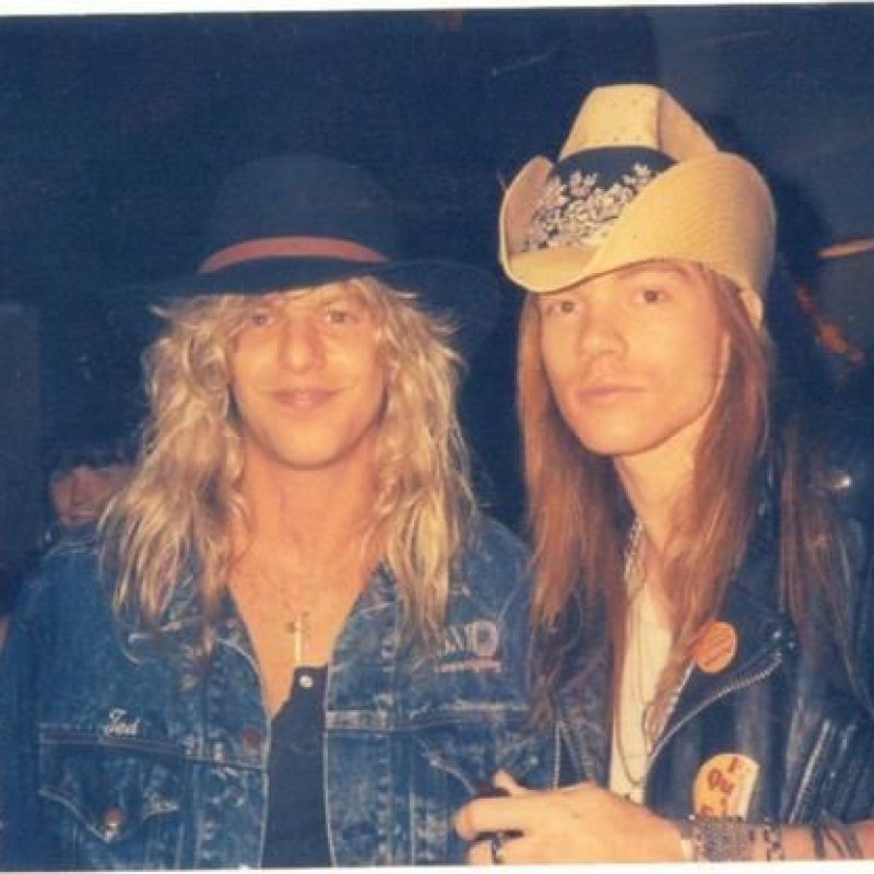 Steven Adler "Axl is really talented and very smart, and I love him. I wish I could give him a hug and a kiss, but I can't see him.'