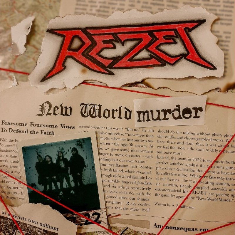 New Promo: REZET (Germany) - NEW WORLD MURDER - (Thrash Metal)