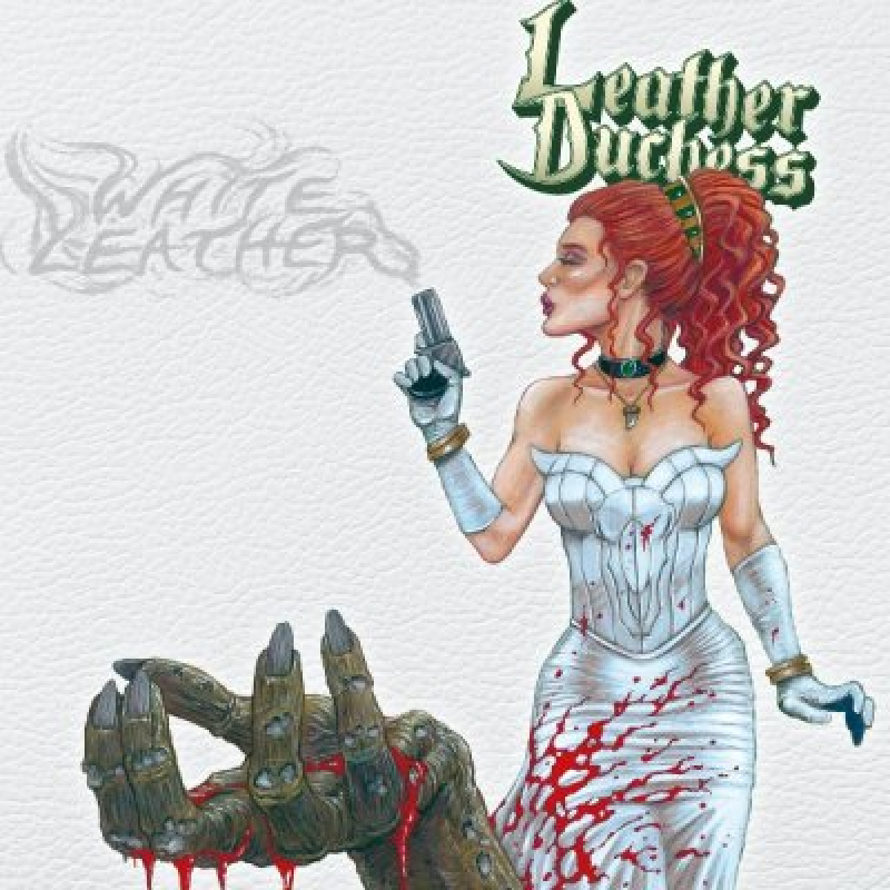 Leather Duchess (USA) - White Leather - Featured & Interviewed by Breathing The Core Magazine!