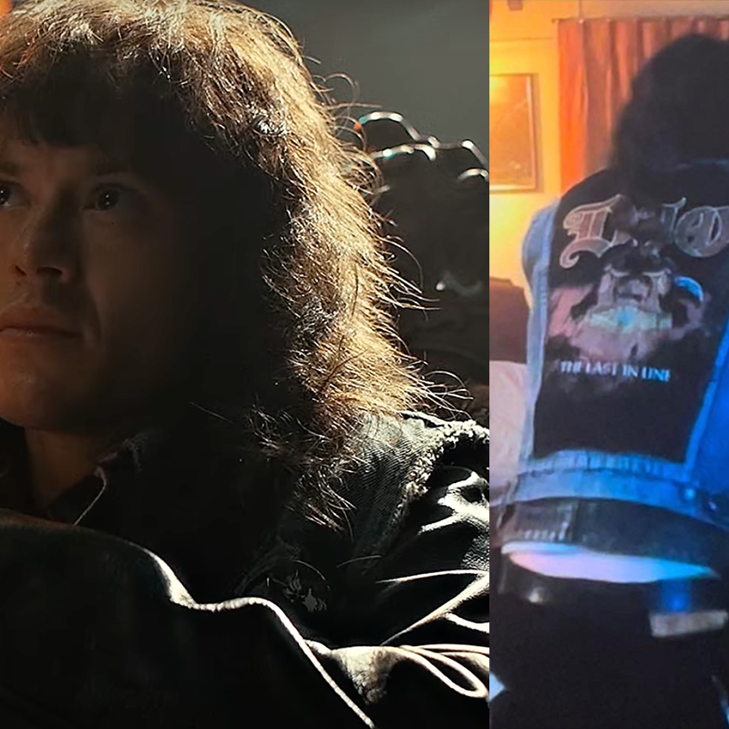 EDDIE MUNSON's DIO Jacket On Stranger Things Came From RONNIE JAMES DIO!