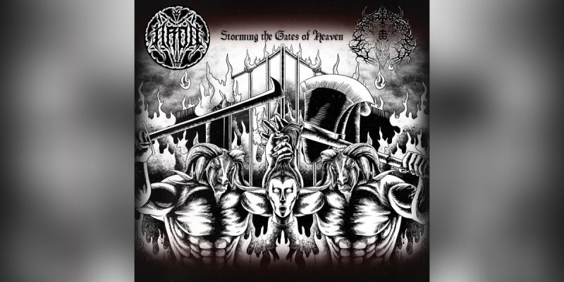 Krod (Chile) / Cruciatus Infernalis (Austria) - Storming The Gates Of Heaven (Split EP) - Featured At El Sotano Xtreem Metal Radio!