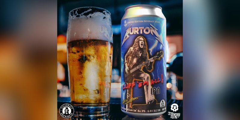 KnuckleBonz and The Cliff Burton Estate Announce New Partnership to Bring Cliff Burton “Cliff ‘Em All” IPA Beer to Heavy Metal Fans