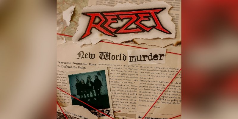 REZET (Germany) - NEW WORLD MURDER - Featured & Interviewed By Metal-O-Mania!