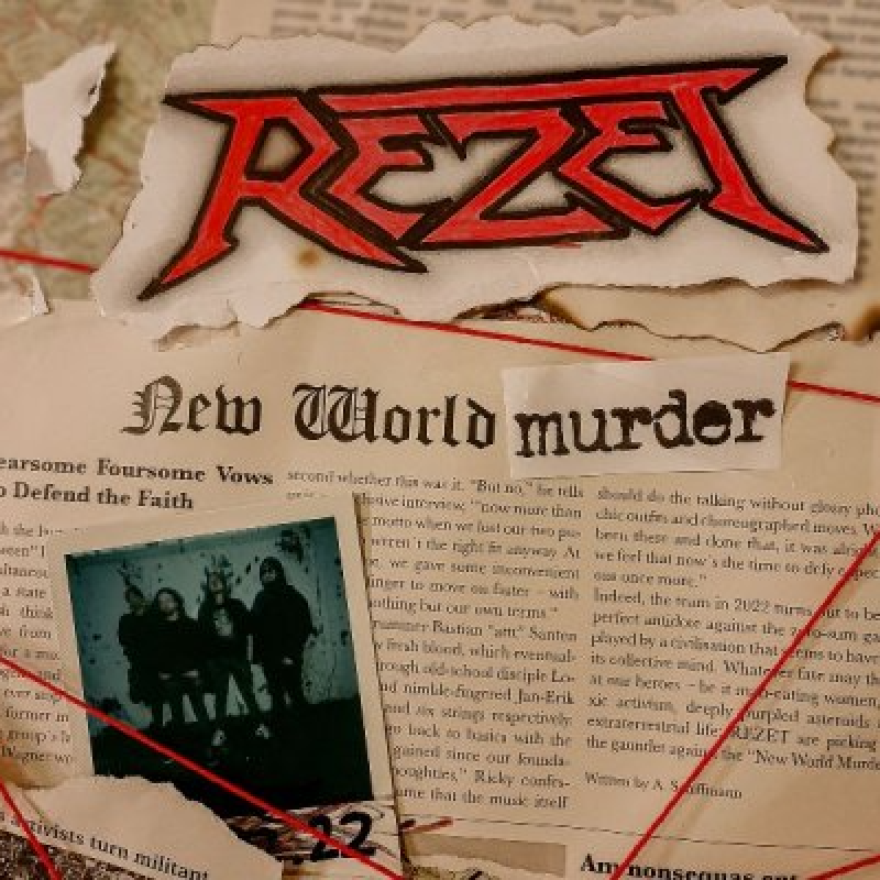 REZET (Germany) - NEW WORLD MURDER - Featured & Interviewed By Metal-O-Mania!