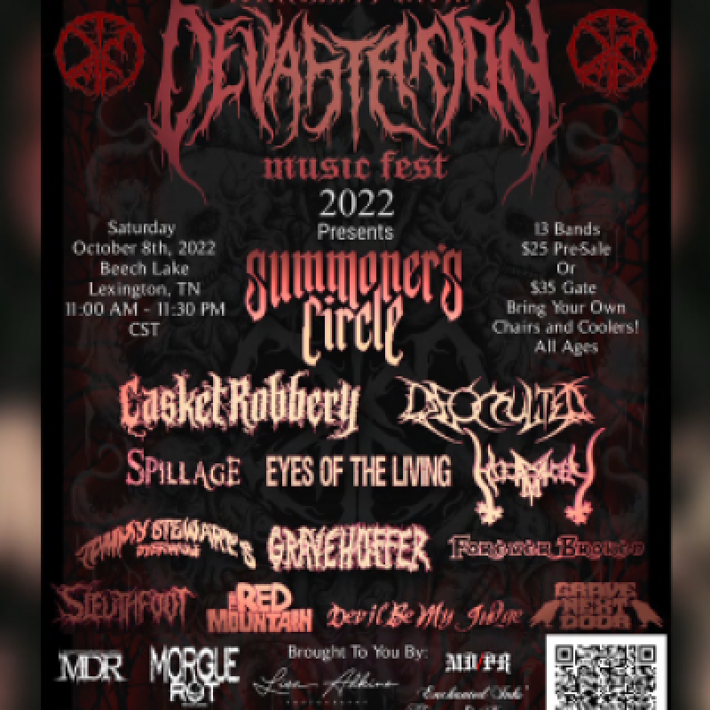 'Tennessee Metal Devastation Music Fest' "Satanic Panic" Featured At 'The Pit'!