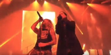  ROB ZOMBIE And MARILYN MANSON Perform 'Helter Skelter' Live For First Time!