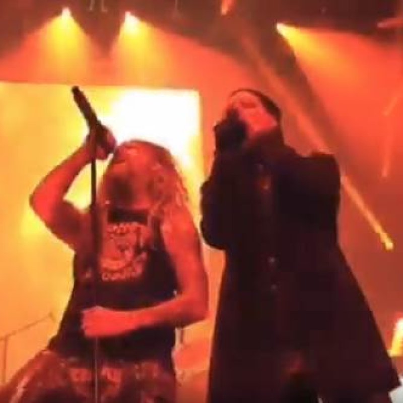  ROB ZOMBIE And MARILYN MANSON Perform 'Helter Skelter' Live For First Time!