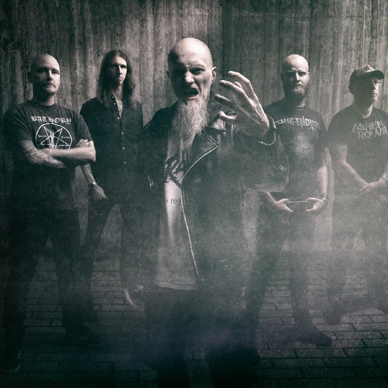 DARKENED premiere new video at "Decibel" magazine's website - features members of GRAVE, MEMORIAM, A CANOROUS QUINTET, EXCRUCIATE
