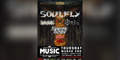 Soulfly Live At The Music Factory With Special Guests: Bodybox, Skinflint , Embryonic Autopsy, Nagazi, & Drink Their Blood!